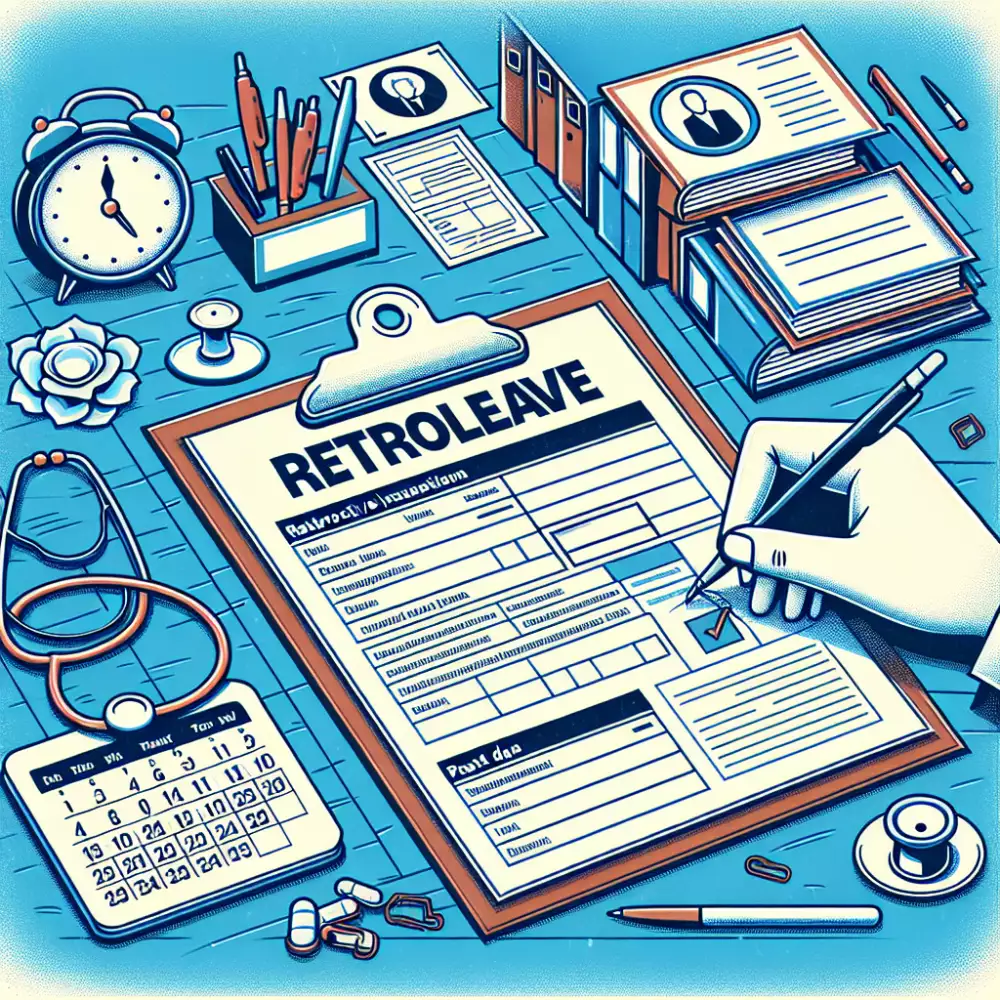 vystavení neschopenky zpětně